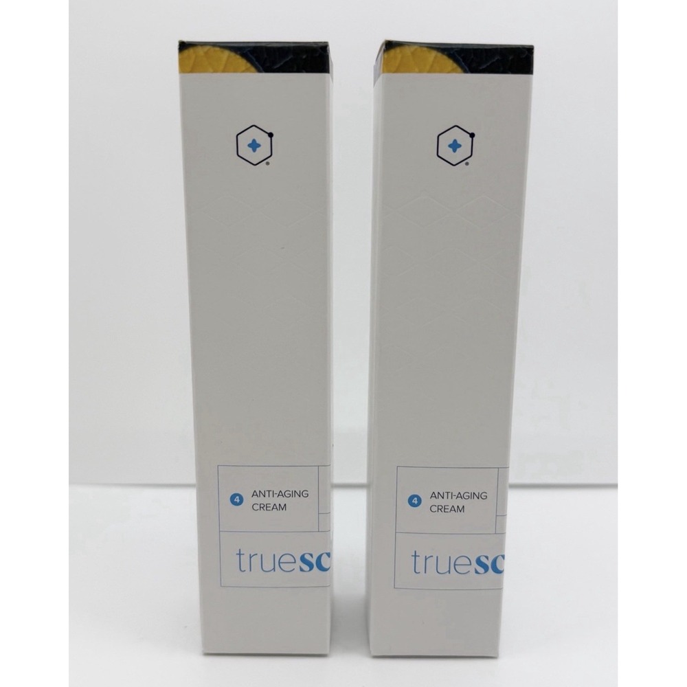 True Science Anti Aging Facial Moisturizer Step 4 Two Pack NEW SEALED SHIPS FREE